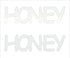 Custom-Buzz Word - HONEY White