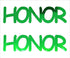 Custom-Buzz Word - HONOR Green