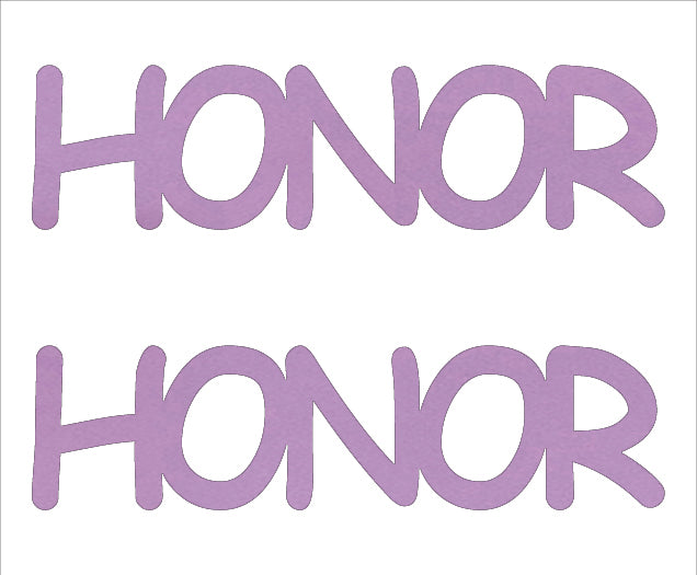 Custom-Buzz Word - HONOR Pink