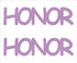 Custom-Buzz Word - HONOR Pink