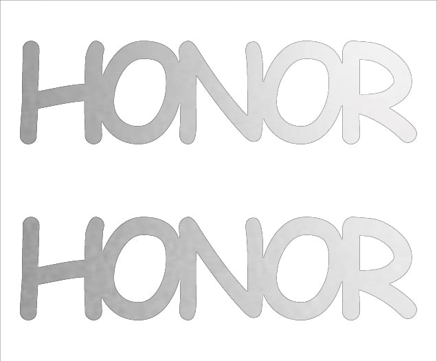 Custom-Buzz Word - HONOR Silver