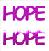 Custom-Buzz Word - HOPE Fuchsia