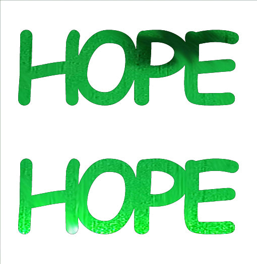 Custom-Buzz Word - HOPE Green