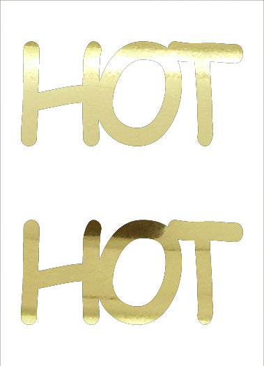 Custom-Buzz Word - HOT Gold