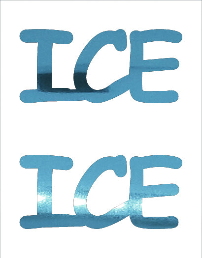 Custom-Buzz Word - ICE Blue Sky