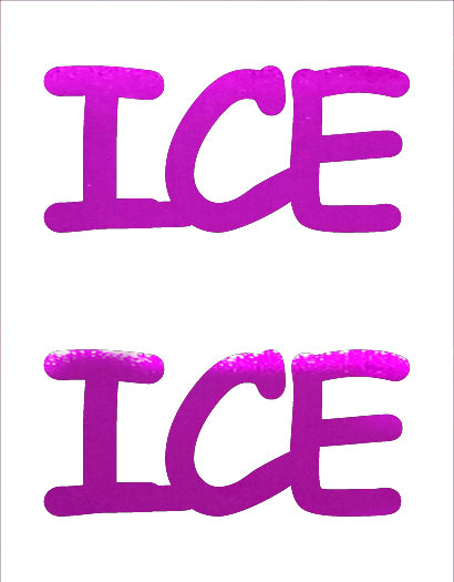 Custom-Buzz Word - ICE Fuchsia