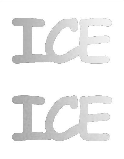 Custom-Buzz Word - ICE Silver