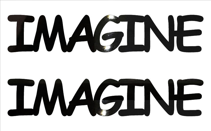 Custom-Buzz Word - IMAGINE Black