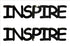 Custom-Buzz Word - INSPIRE Black