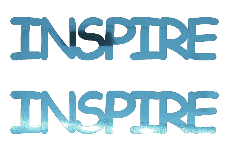 Custom-Buzz Word - INSPIRE Blue Sky