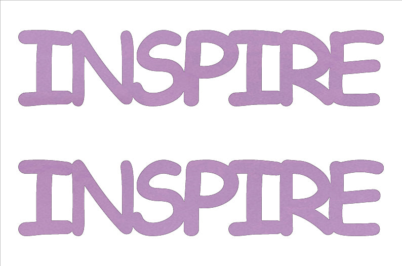 Custom-Buzz Word - INSPIRE Pink