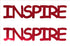 Custom-Buzz Word - INSPIRE Red