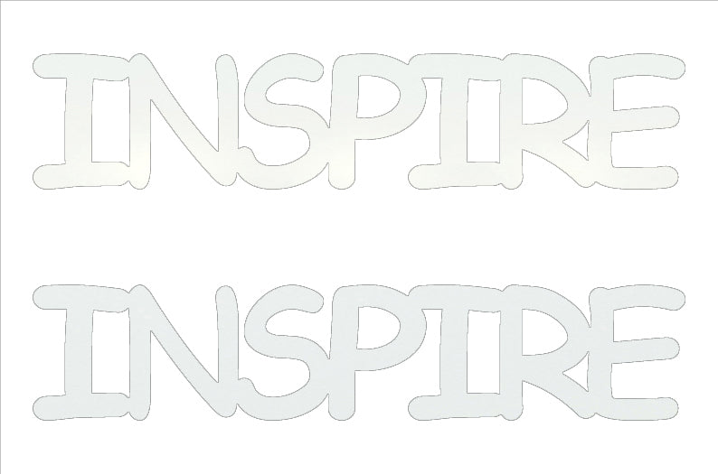 Custom-Buzz Word - INSPIRE White