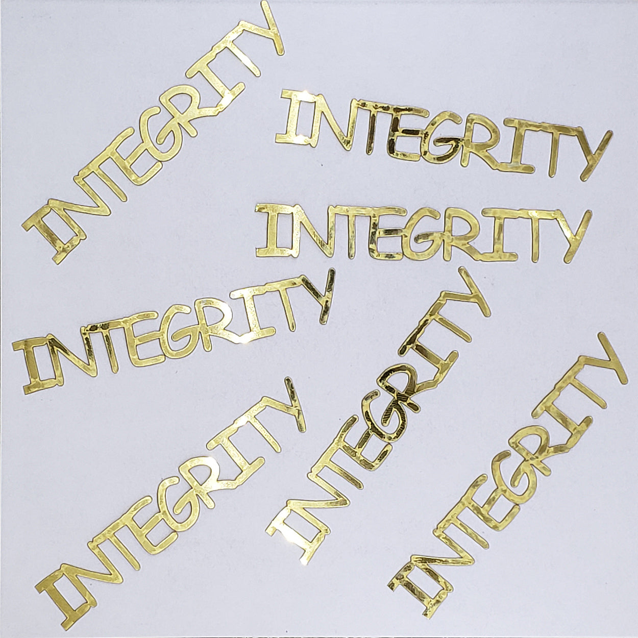 Custom-Buzz Word - INTEGRITY