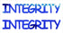 Custom-Buzz Word - INTEGRITY Blue Royal