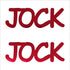 Custom-Buzz Word - JOCK Red