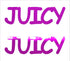 Custom-Buzz Word - JUICY Fuchsia