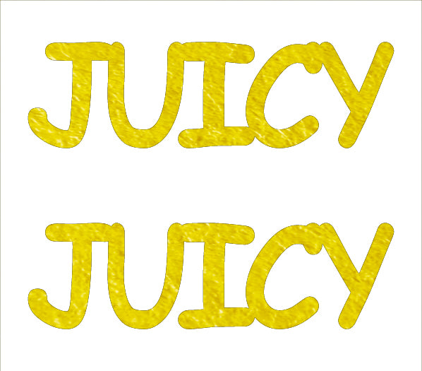 Custom-Buzz Word - JUICY Yellow Paper