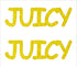 Custom-Buzz Word - JUICY Yellow Paper