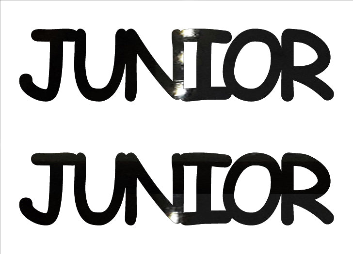 Custom-Buzz Word - JUNIOR Black