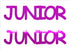 Custom-Buzz Word - JUNIOR Fuchsia