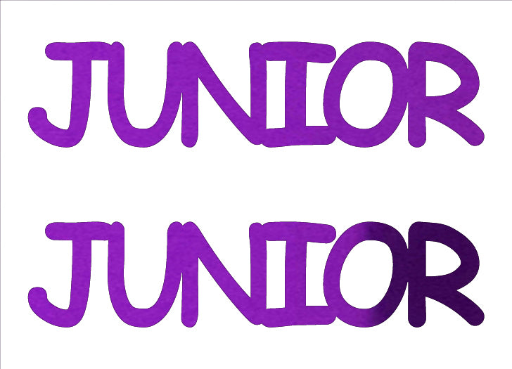 Custom-Buzz Word - JUNIOR Purple