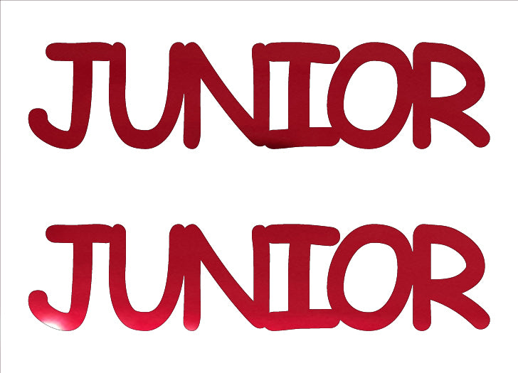 Custom-Buzz Word - JUNIOR Red