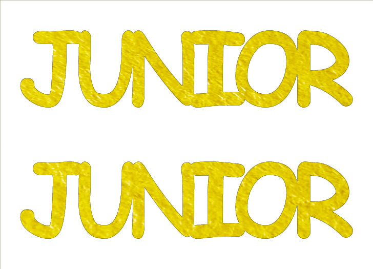 Custom-Buzz Word - JUNIOR Yellow Paper