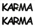 Custom-Buzz Word - KARMA Black