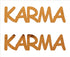 Custom-Buzz Word - KARMA Orange