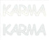 Custom-Buzz Word - KARMA White