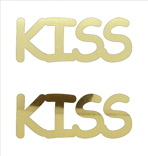 Custom-Buzz Word - KISS Gold