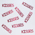 Custom-Buzz Word - KISSES Red