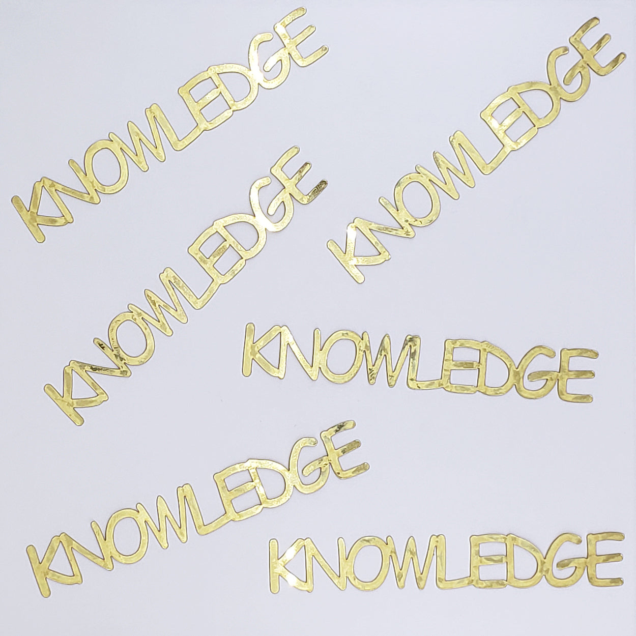 Custom-Buzz Word - KNOWLEDGE