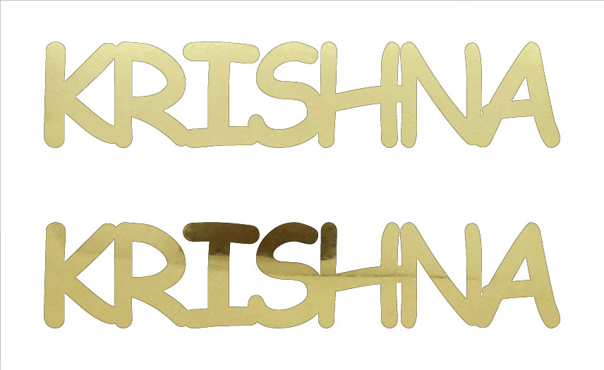 Custom-Buzz Word - KRISHNA Gold