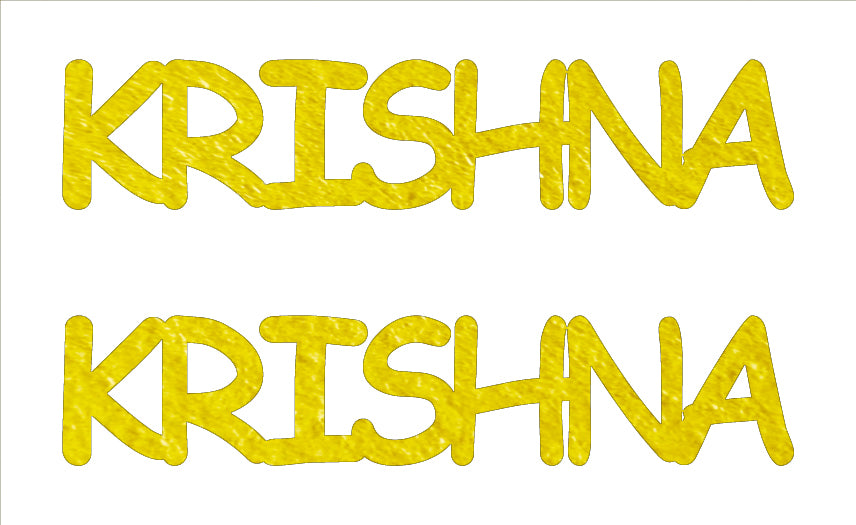 Custom-Buzz Word - KRISHNA Yellow Paper