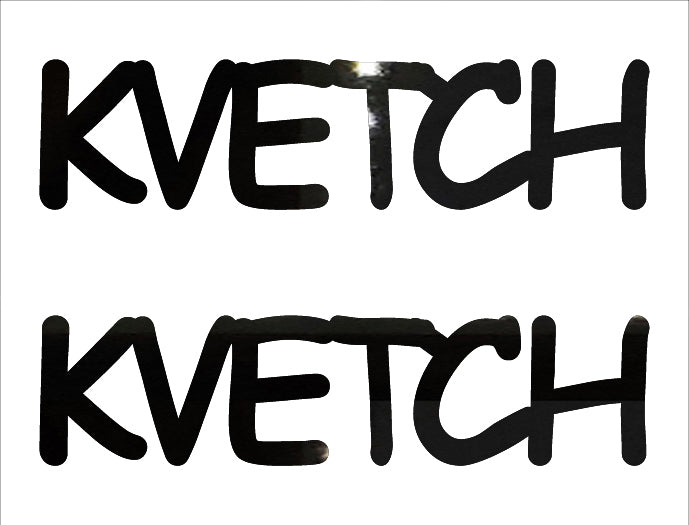 Custom-Buzz Word - KVETCH Black