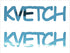 Custom-Buzz Word - KVETCH Blue Sky