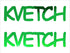 Custom-Buzz Word - KVETCH Green