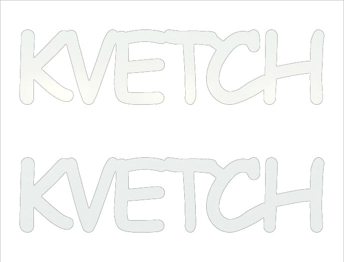 Custom-Buzz Word - KVETCH White