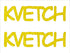 Custom-Buzz Word - KVETCH Yellow Paper