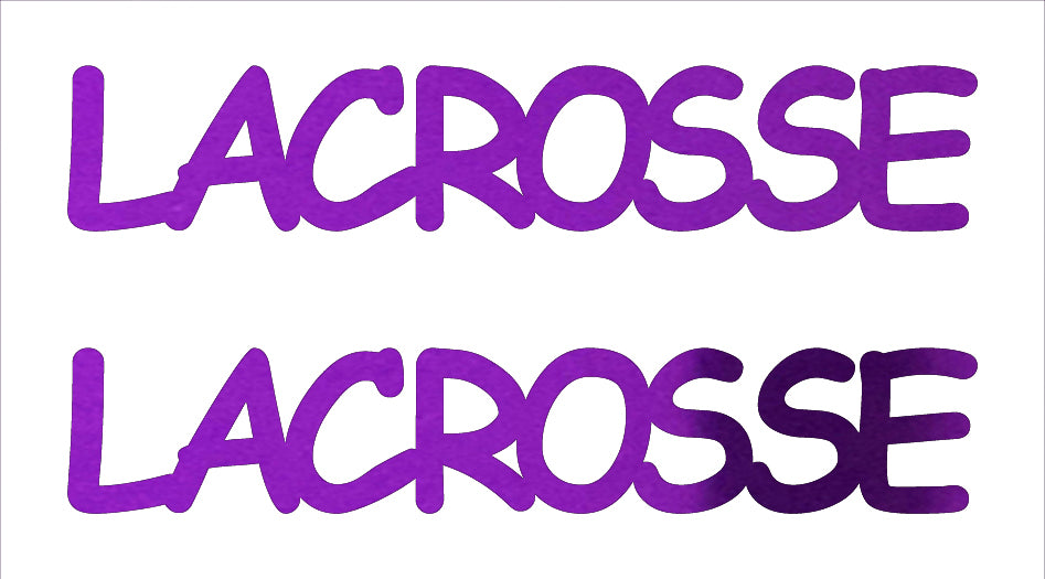 Custom-Buzz Word - LACROSSE Purple