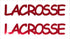 Custom-Buzz Word - LACROSSE Red