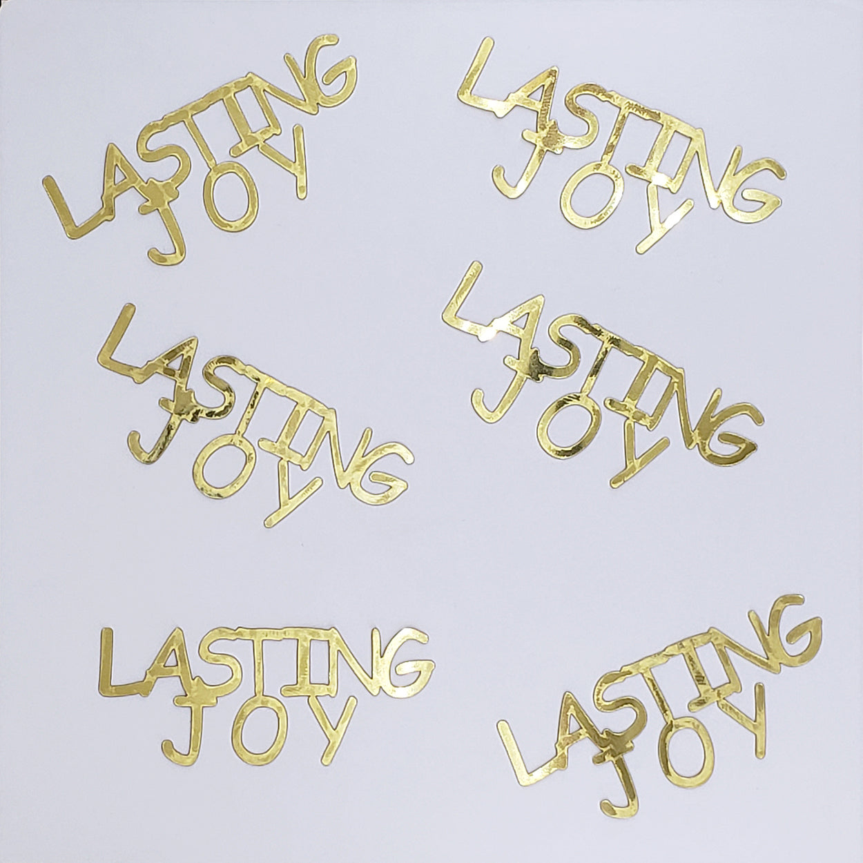 Custom-Buzz Word - LASTING JOY