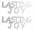 Custom-Buzz Word - LASTING JOY Silver