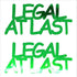 Custom-Buzz Word - LEGAL AT LAST Green