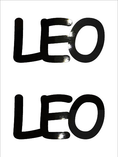 Custom-Buzz Word - LEO Black