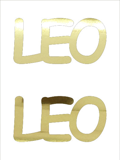 Custom-Buzz Word - LEO Gold