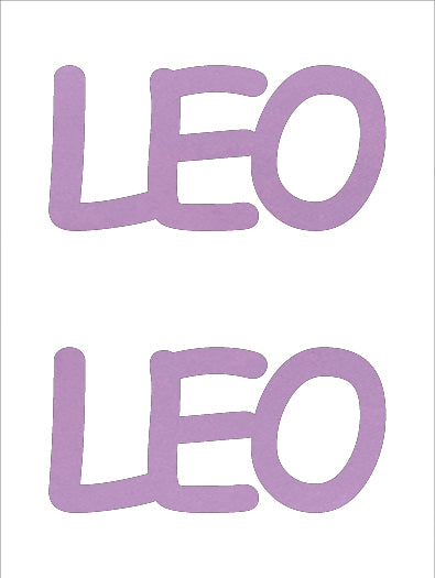 Custom-Buzz Word - LEO Pink