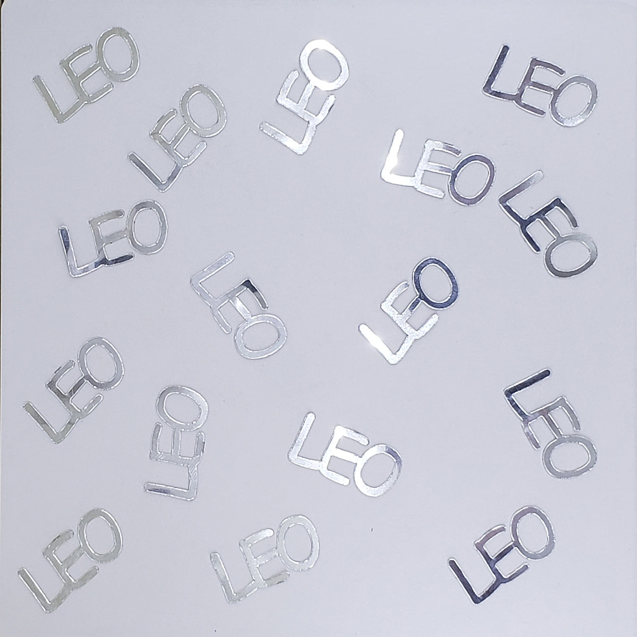 Custom-Buzz Word - LEO Silver